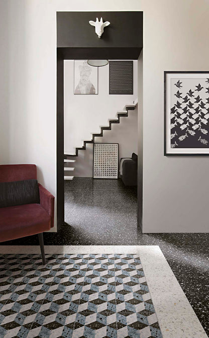Terrazzo Venezia Nero Polished 600x1200mm