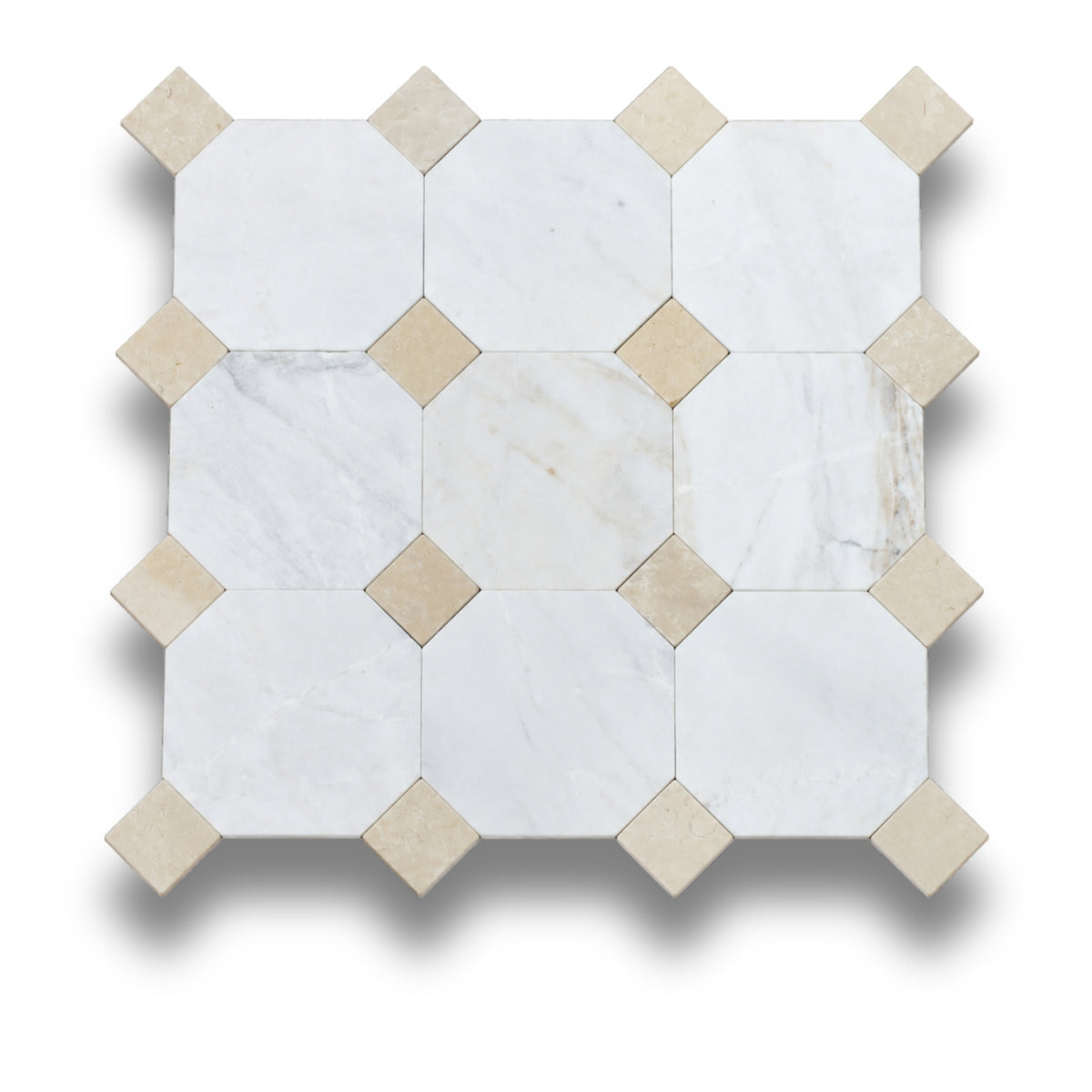 Bianco Oro Light w/Crema Serena Tumbled
