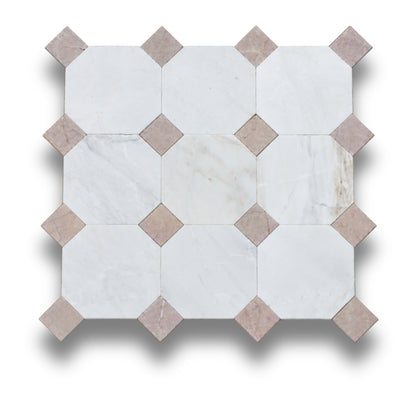 Bianco Oro Light w/Rosado Tumbled