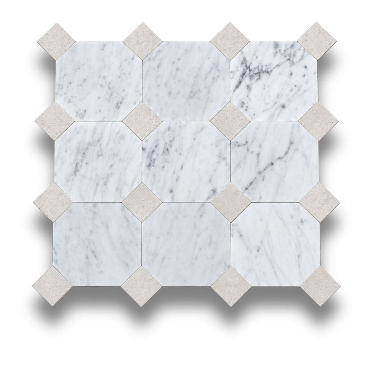 Carrara w/Sinai Pearl Tumbled