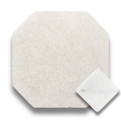 Crema Serena w/Carrara Tumbled