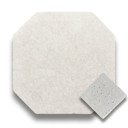 Crema Serena w/Gris Travertine Tumbled