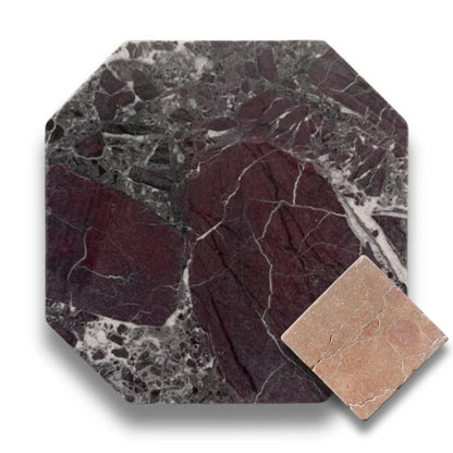 Rosso Levanto w/Rosso Verona Tumbled