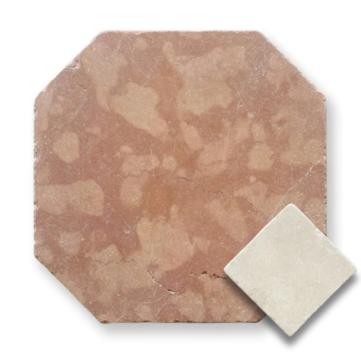 Rosso Verona w/Crema Serena Tumbled