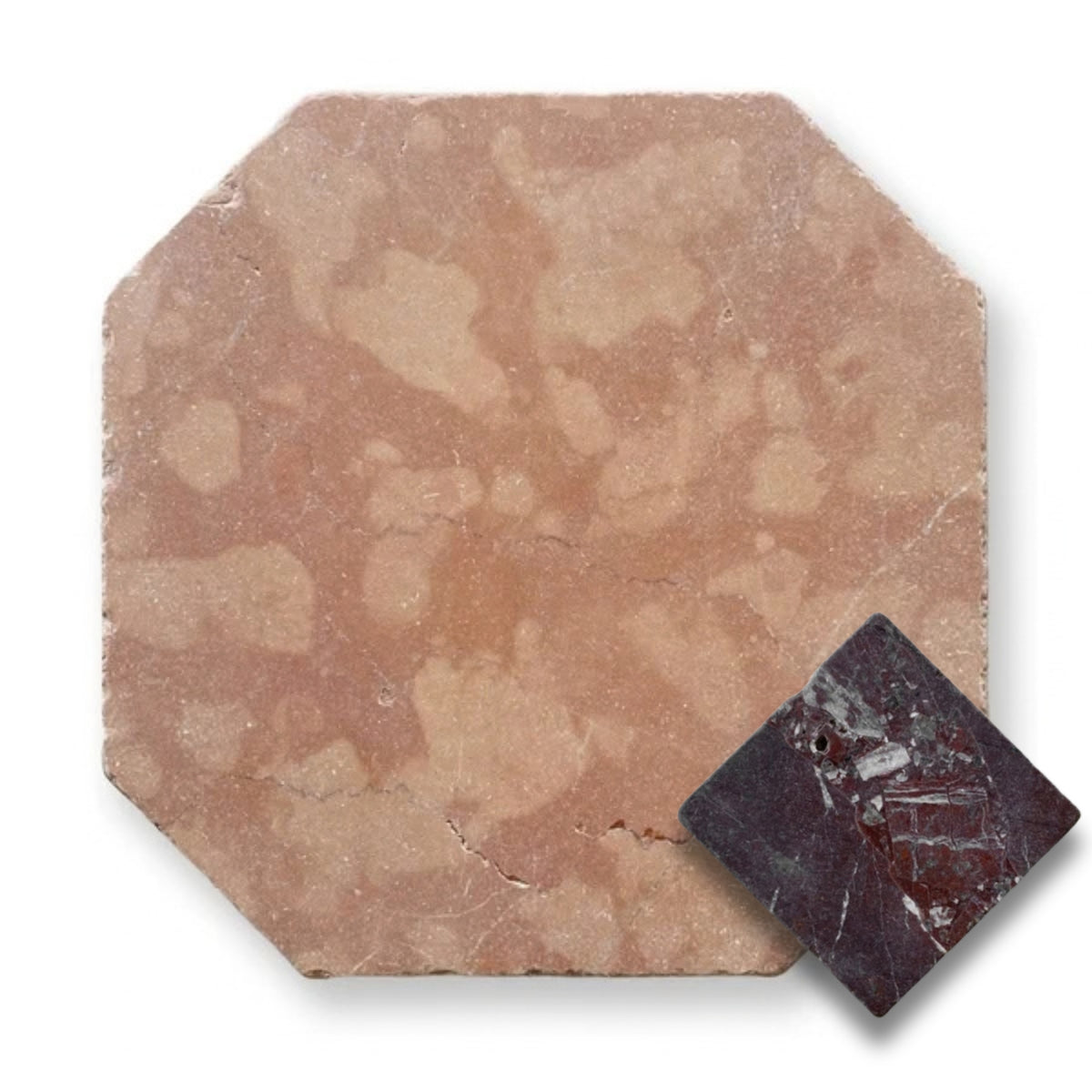 Rosso Verona w/Rosso Levanto Tumbled