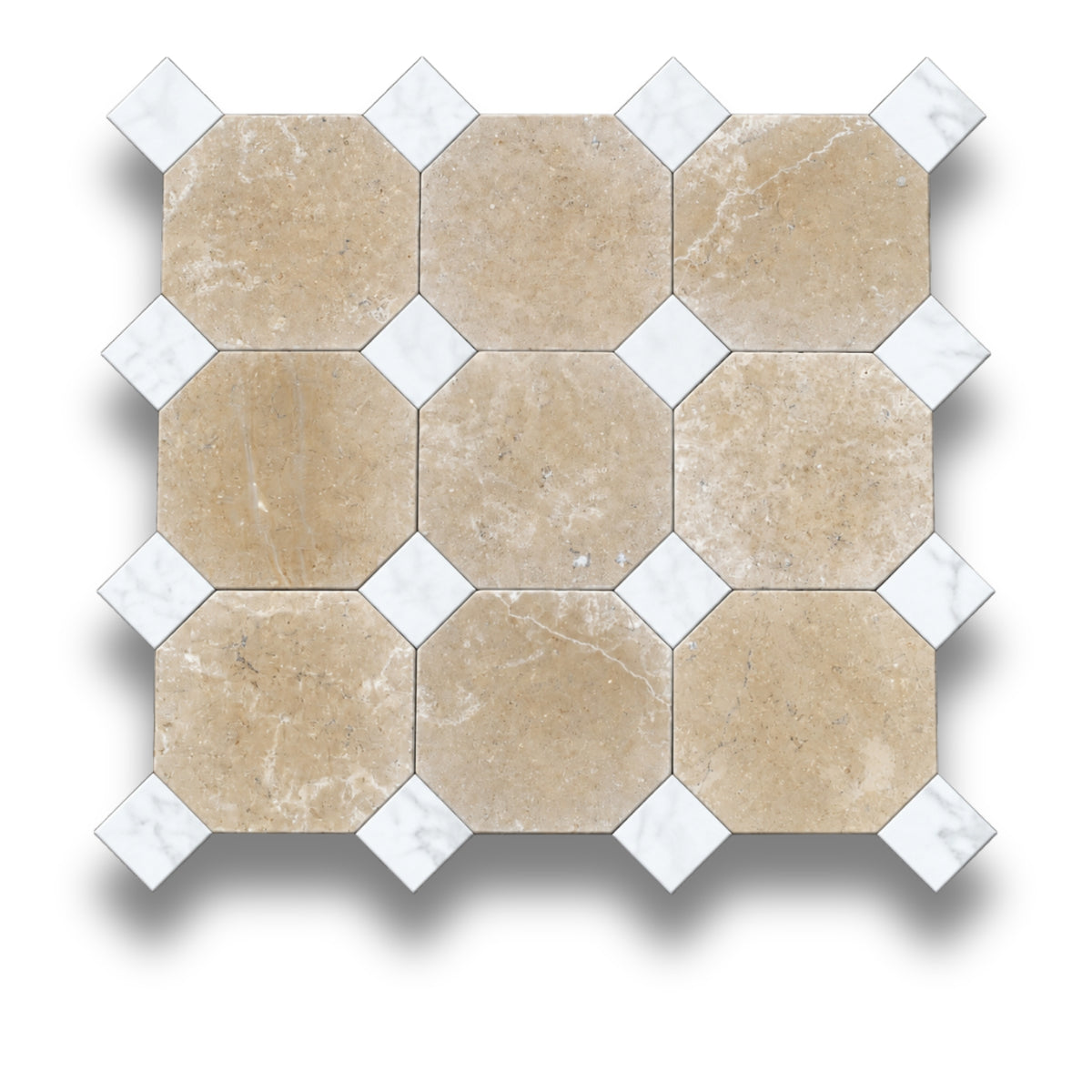 Sinai Pearl w/Bianco Oro Light Tumbled