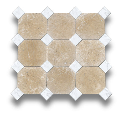 Sinai Pearl w/Bianco Oro Light Tumbled