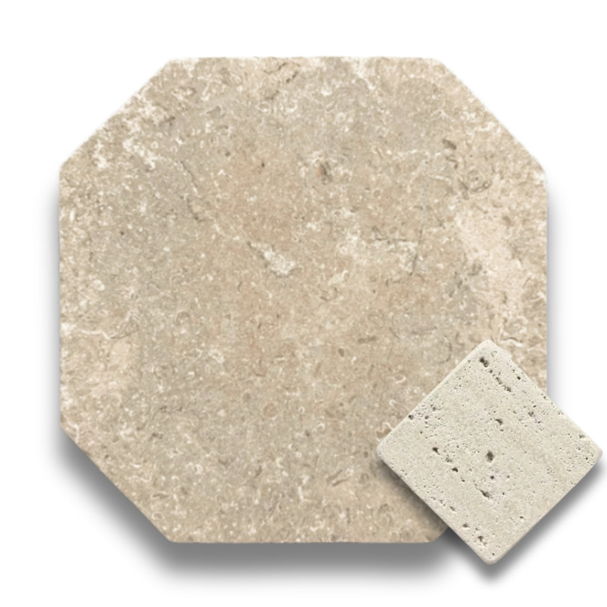 Sinai Pearl w/Travertine Classico Tumbled