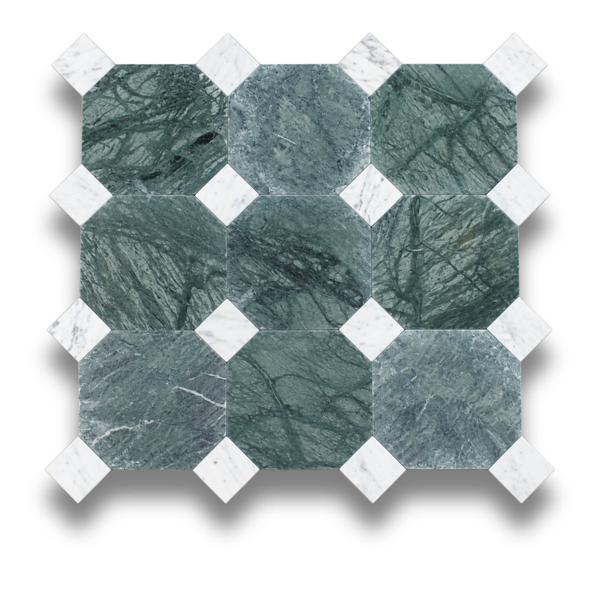 Taj Green w/Carrara Tumbled