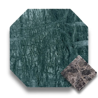 Taj Green w/Emperador Dark Tumbled