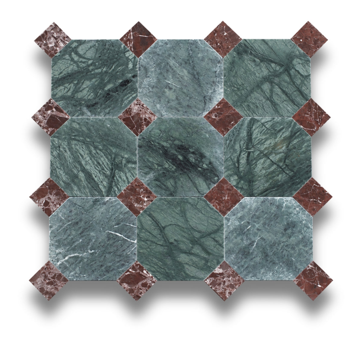 Taj Green w/Rosso Levanto Tumbled
