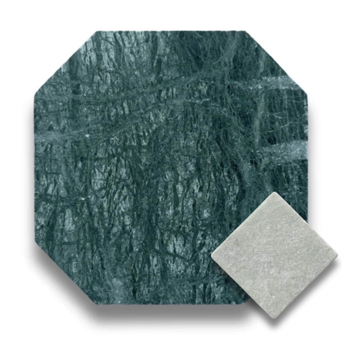 Taj Green w/Verdi Cristallo Tumbled