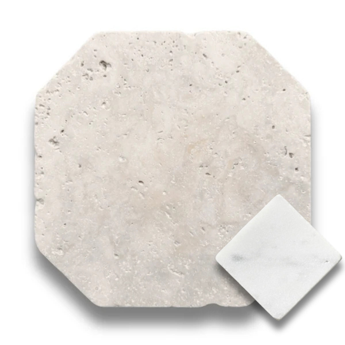 Travertine Classico w/Carrara Tumbled