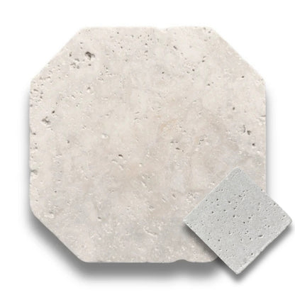 Travertine Classico w/Gris Travertine Tumbled