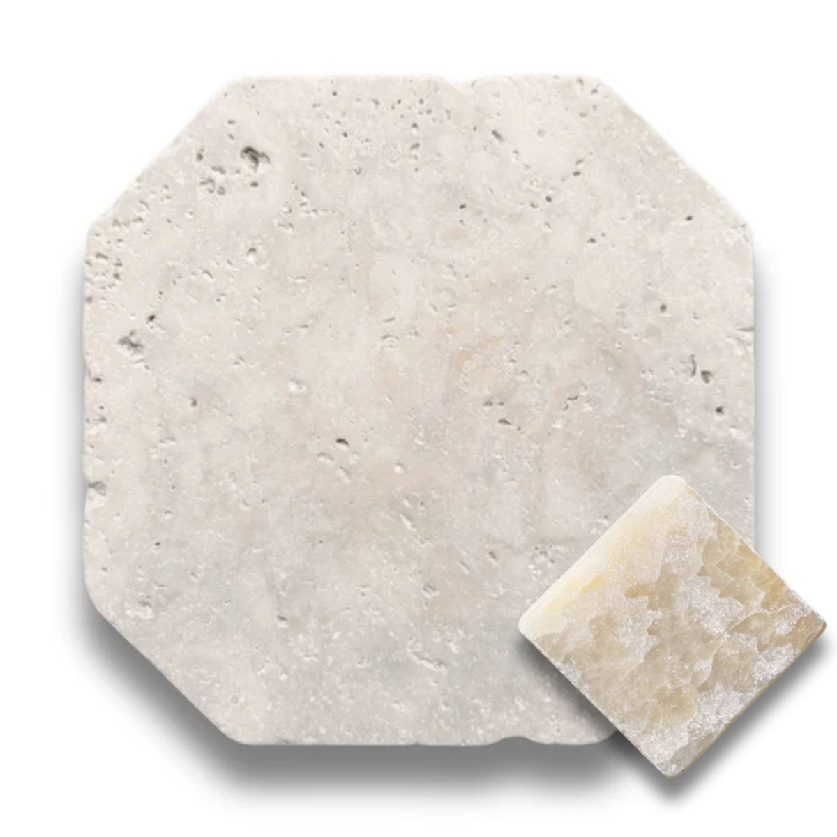 Travertine Classico w/Honey Onyx Tumbled