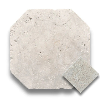 Travertine Classico w/Sinai Pearl Tumbled