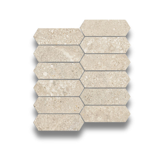 Jazz Beige Long Hexagon