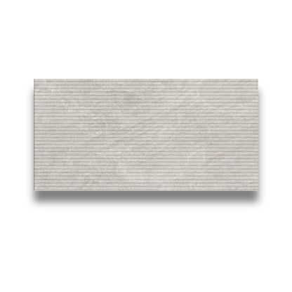 Alps Grey Gloss Decor 300x600mm
