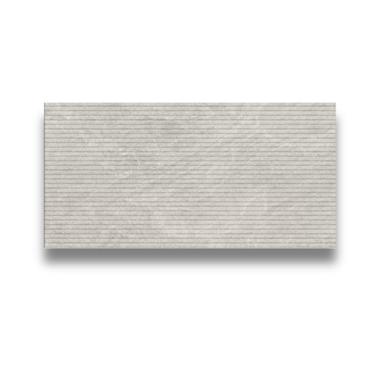 Alps Grey Gloss Decor 300x600mm