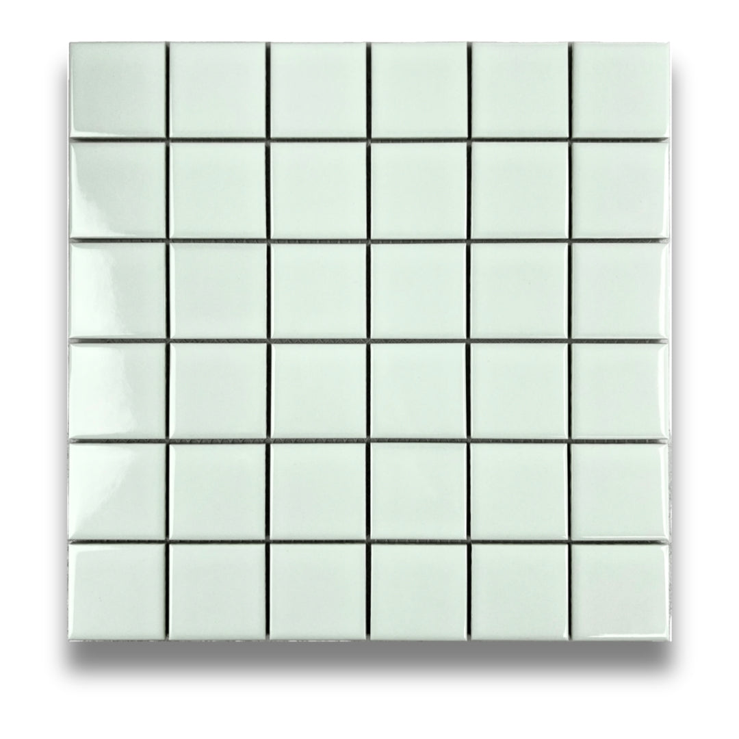 Squares Mint Gloss Gloss 48x48mm – Tiles Together Pty Ltd