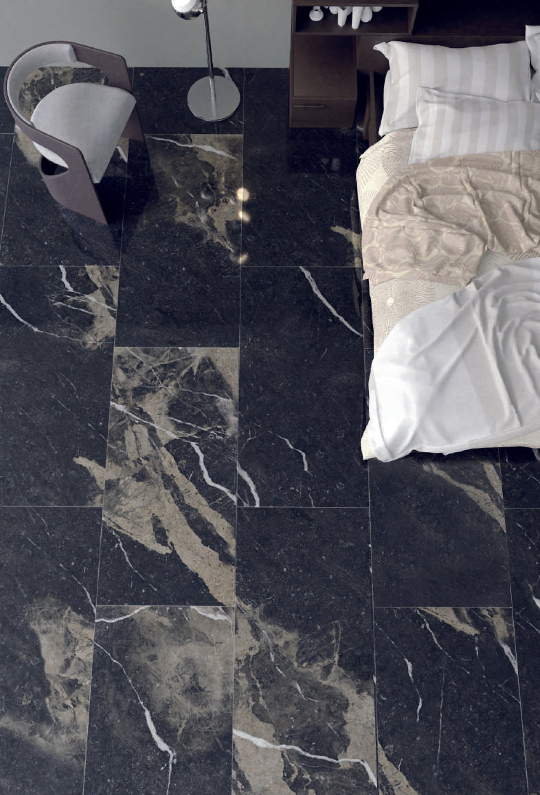 Superb Marble Pierre Black 300x600mm