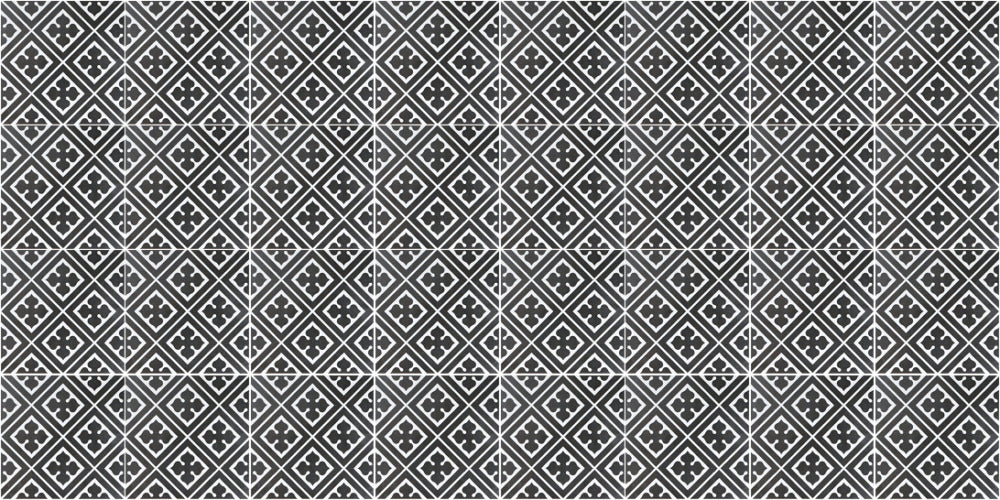 Gatsby B&W Square/Floral