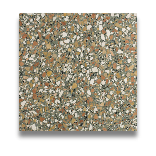 Multi Colour Verde Honed 600x600mm