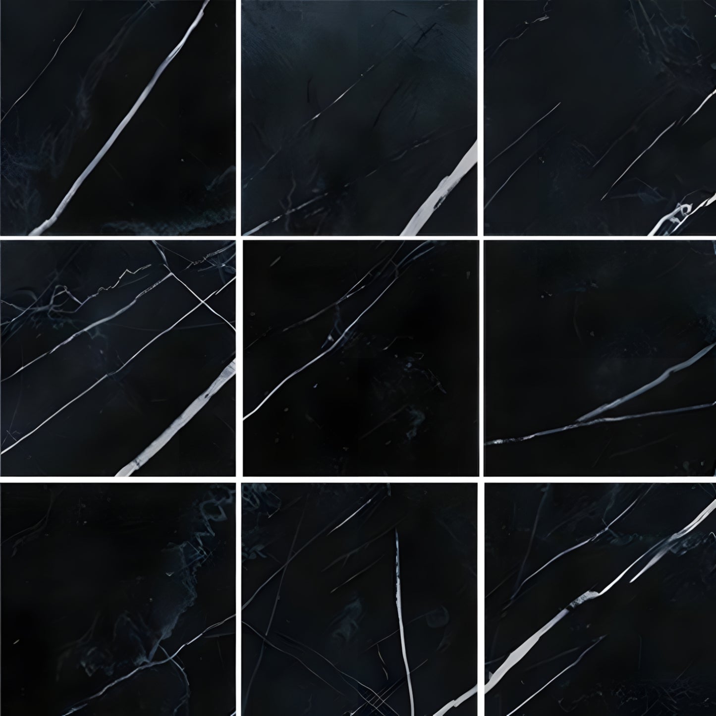 Imperial Marble Nero Marquina Tozzetto