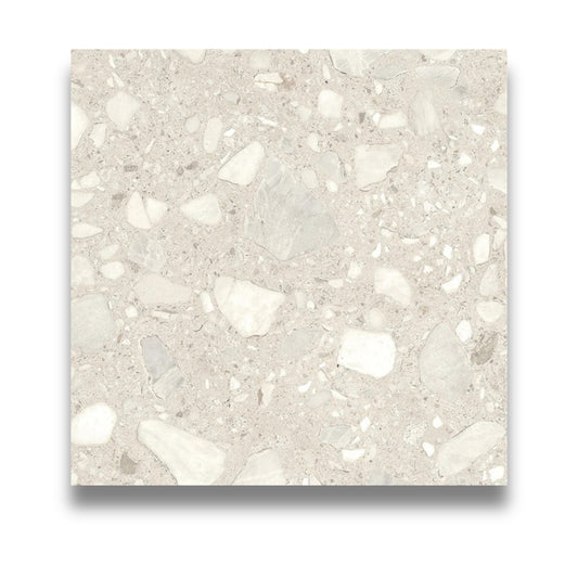 Morphic Large Rock White 3D Surface