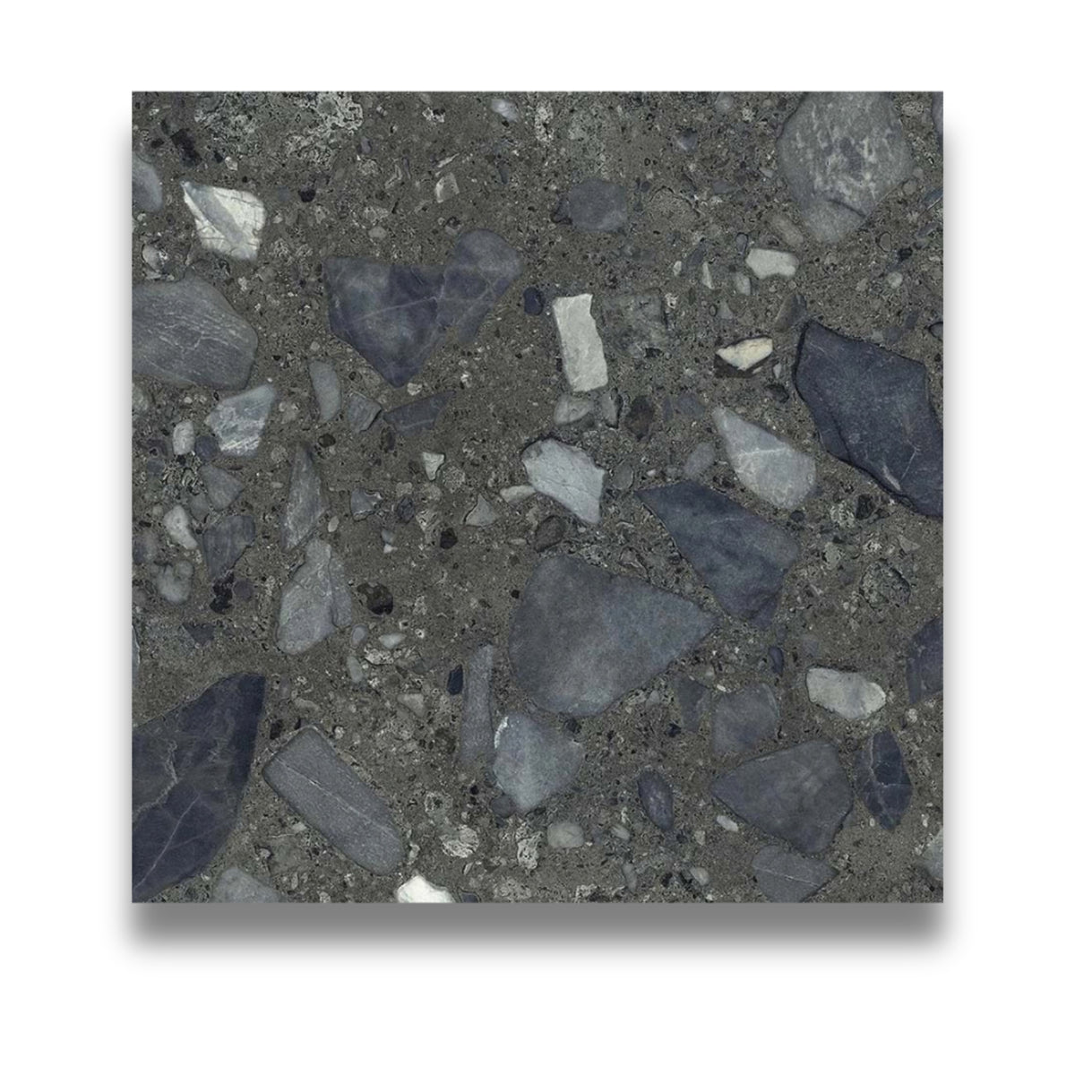 Morphic Large Rock Charcoal 3D Surface