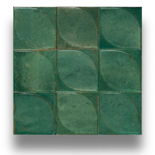 Lume Green 3D Dew Decor 100x100mm