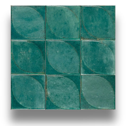 Lume Emerald 3D Dew Decor 100x100mm