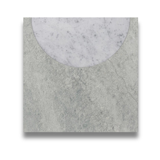 Ming Green & Carrara Half Moon