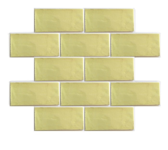 Majorca Yellow Gloss 75x150mm