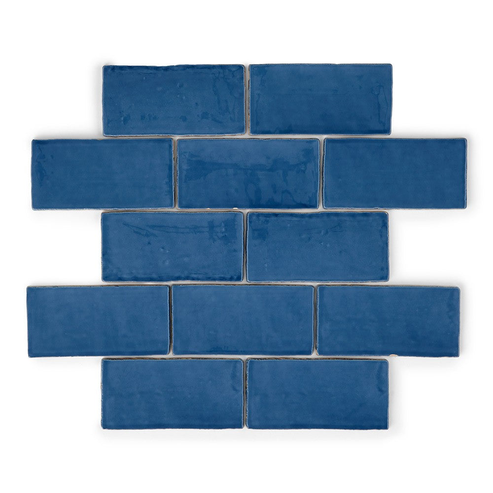 Majorca Blue Gloss 75x150mm