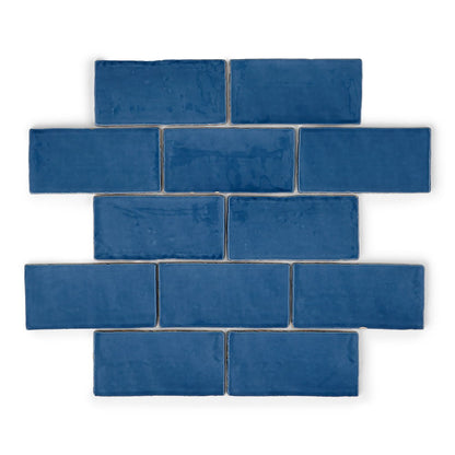 Majorca Blue Gloss 75x150mm