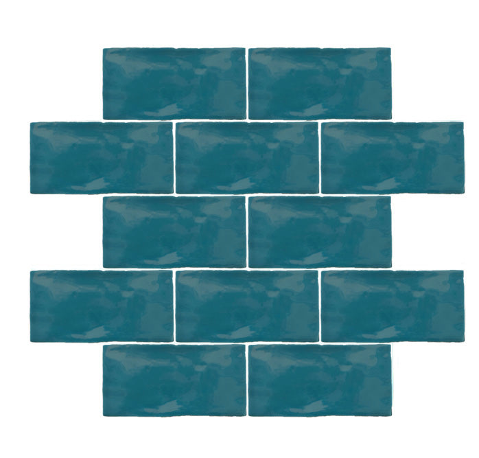 Majorca Blue Marine Gloss 75x150mm