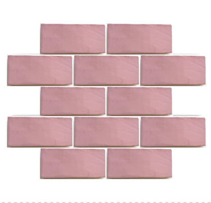 Majorca Pink Gloss 75x150mm