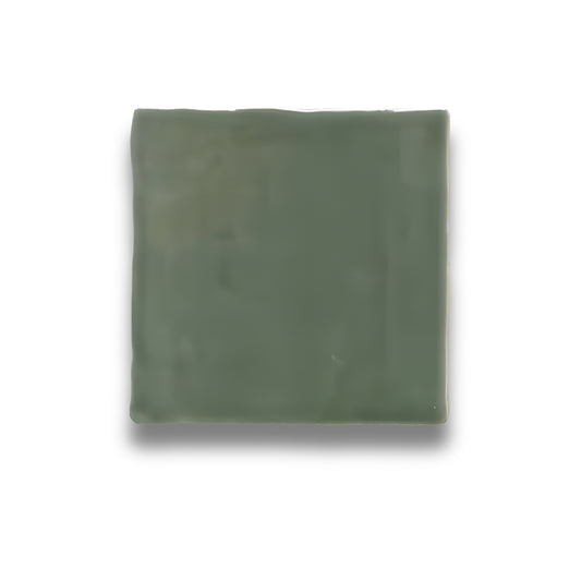 Majorca Sage Green Gloss 100x100mm