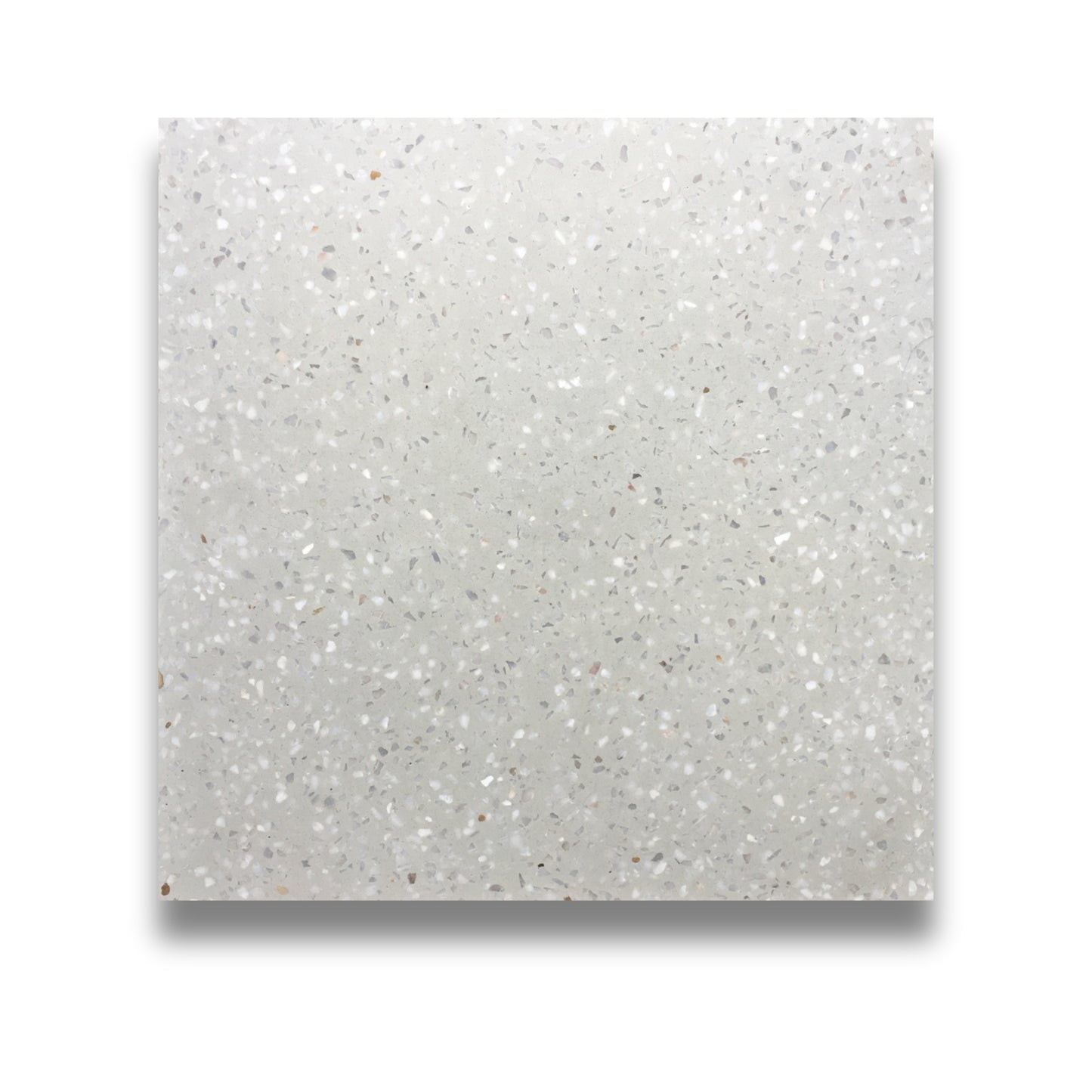 Encaustic Terrazzo Grey Medium Chip 300x300mm