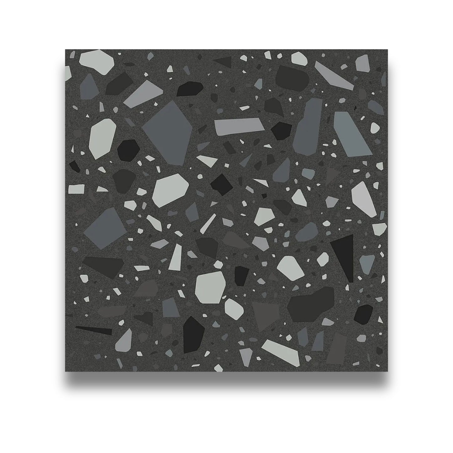 Confetti Terrazzo Nero Petrolio
