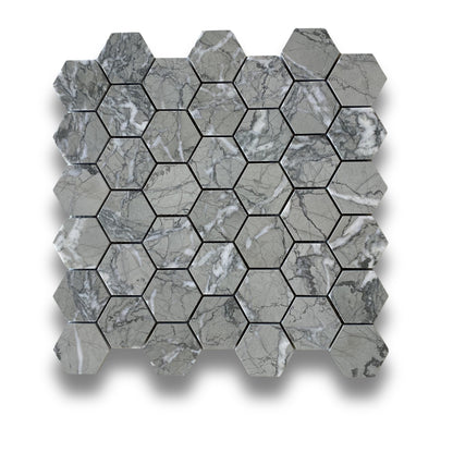 Verdi Antigua Hex Mosaic 48x48mm