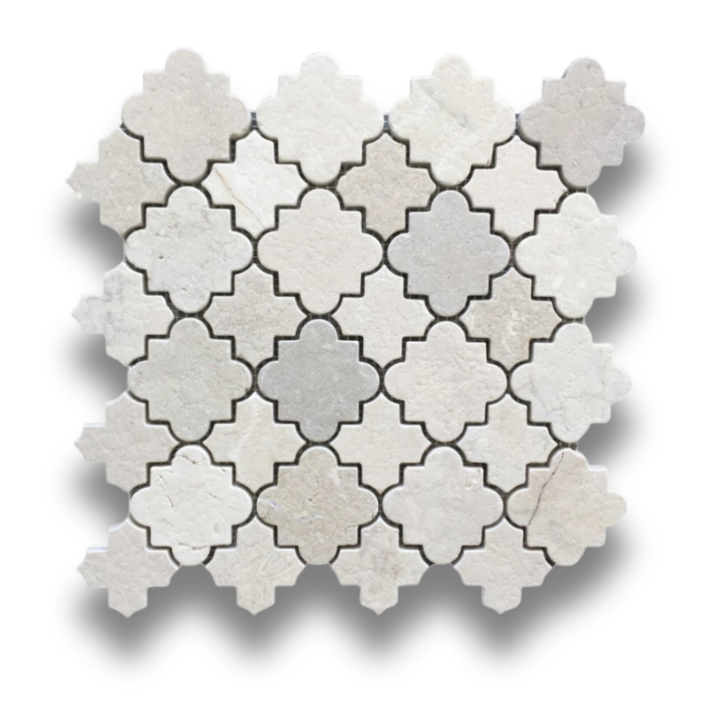 Crema Marfil Cairo Mosaic Tumbled