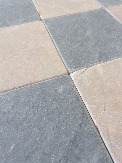 Crema Marfil Tumbled 150x150mm