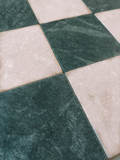 Crema Marfil Tumbled 150x150mm