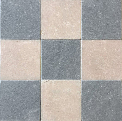 Crema Marfil Tumbled 150x150mm