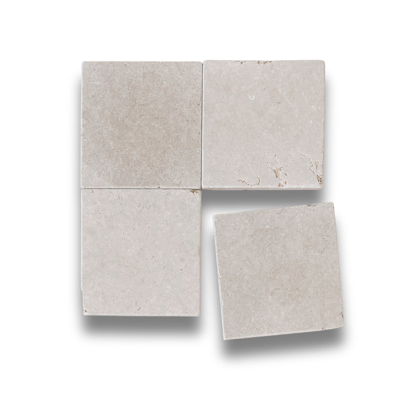 Crema Marfil Tumbled 150x150mm