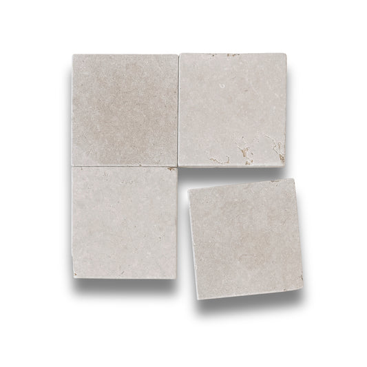 Crema Marfil Tumbled 150x150mm