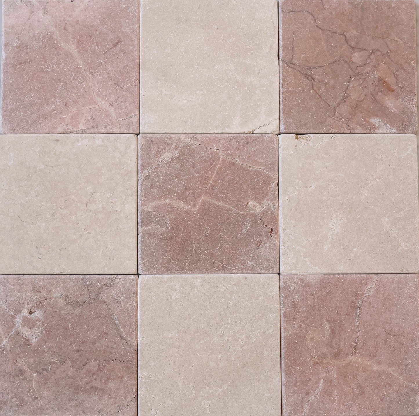 Rosado Tumbled 150x150mm