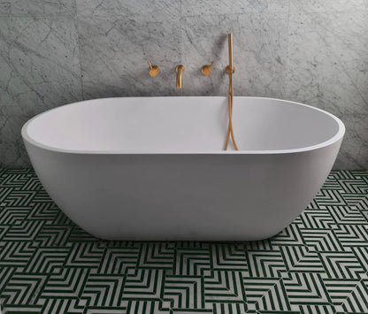 Chicago Carrara & Indian Green Mosaic